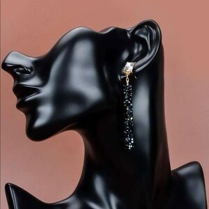 Rhinestone Drop Earrings
